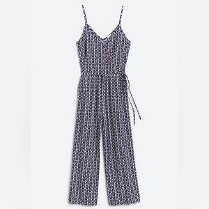Knit Cropped Jumpsuit, size M. Tags off never worn.